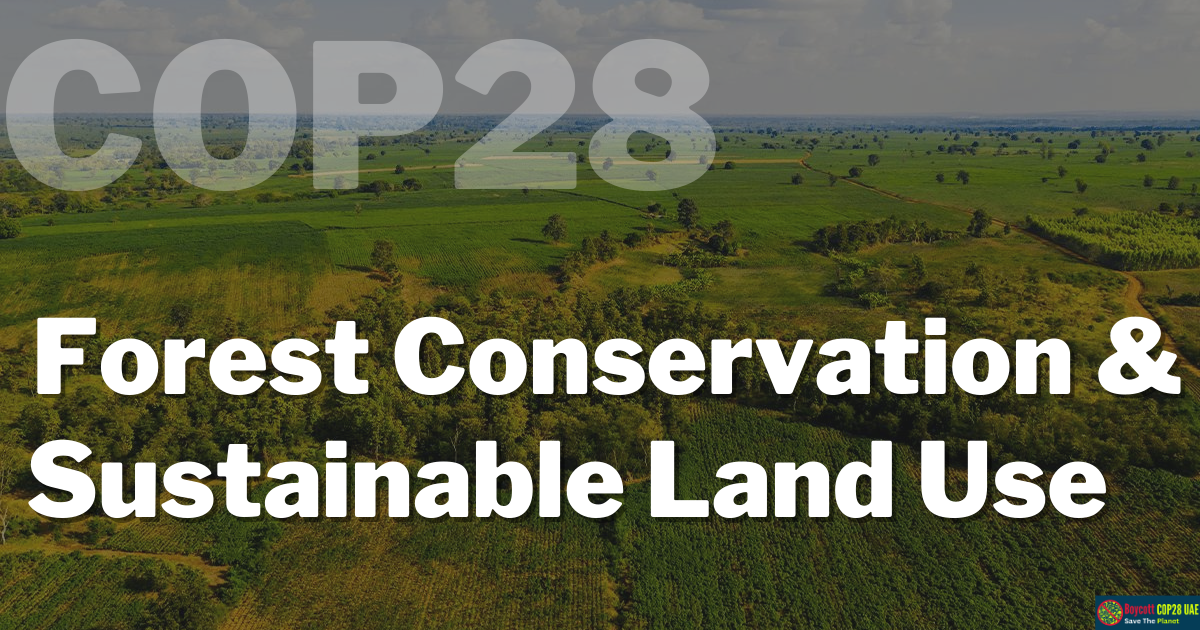 Cop Roadmap For Forest Conservation And Sustainable Land Use