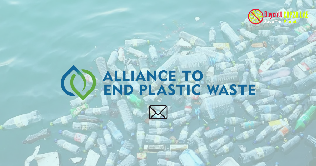 Alliance to End Plastic Waste