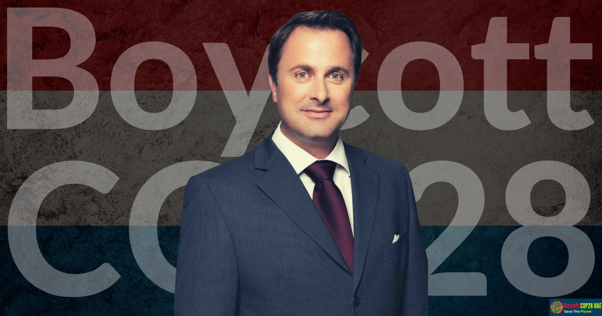Luxembourg PM Xavier Bettel