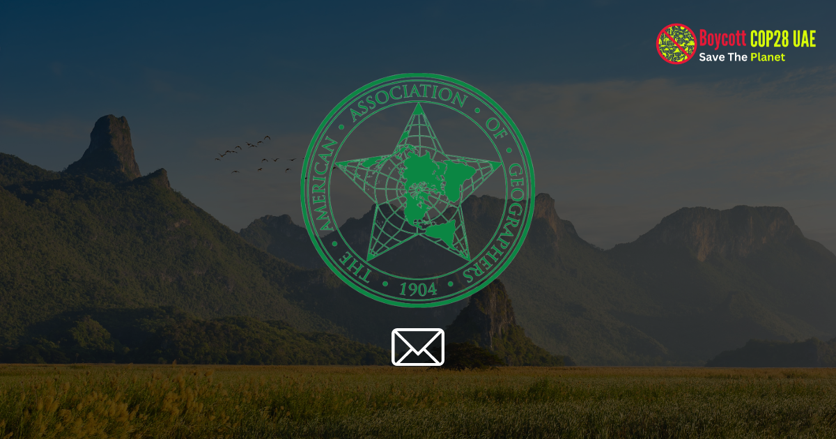 association of american geographers