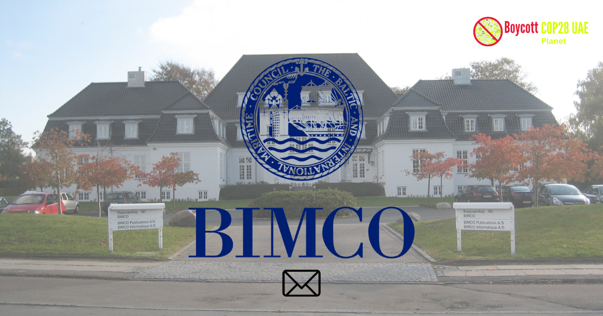 BIMCO (The Baltic And International Maritime Council): UAE Will Use ...