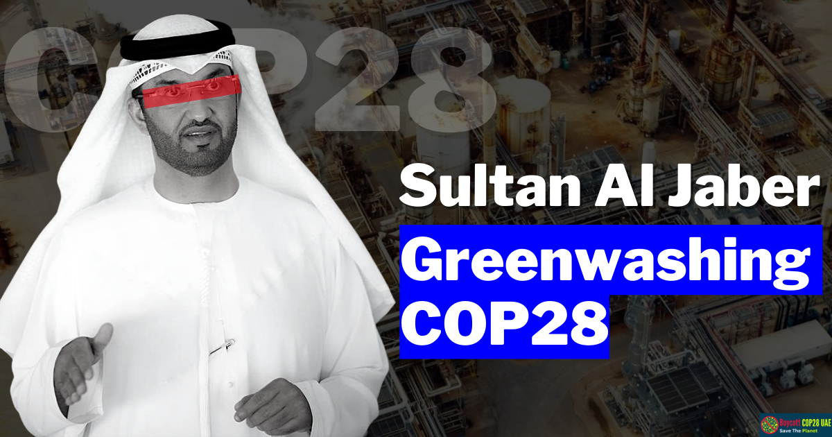 Sultan Al Jaber Greenwashing