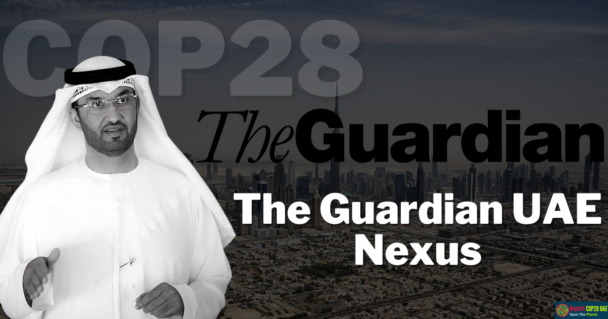 UAE's Alleged War Crimes Ignored: Guardian Promotes COP28