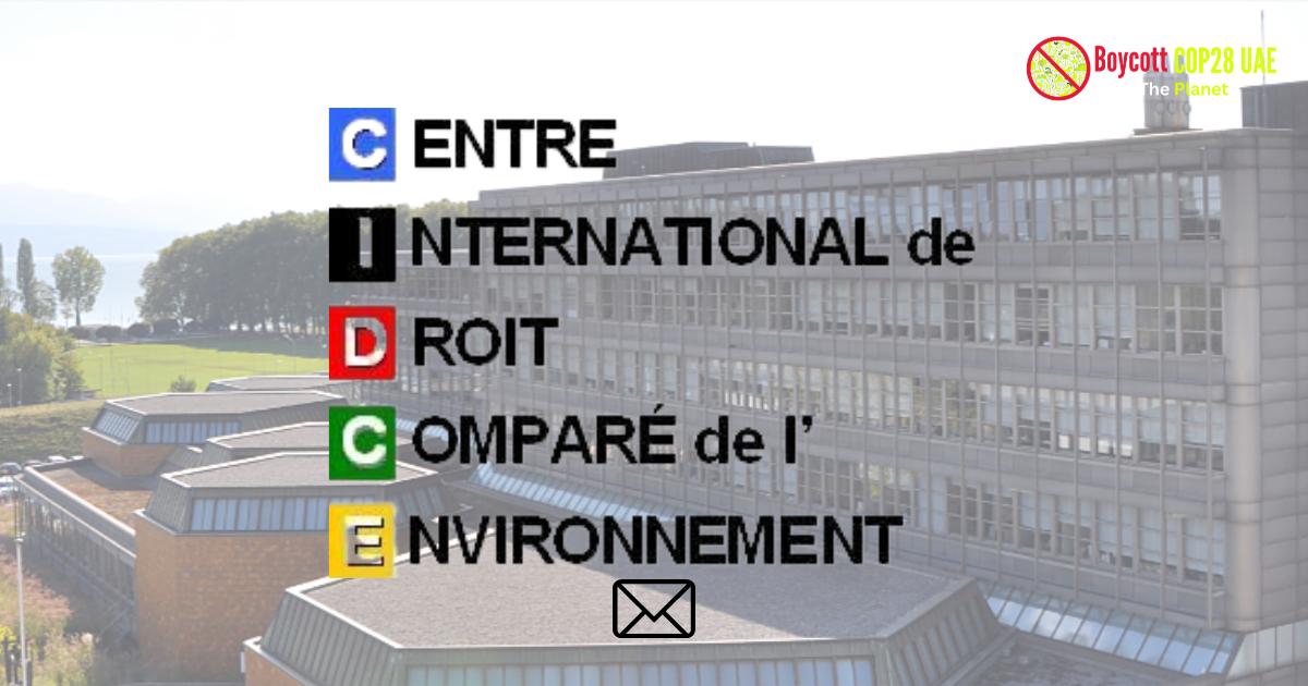 Centre International de droit Comparé de l’Environnement