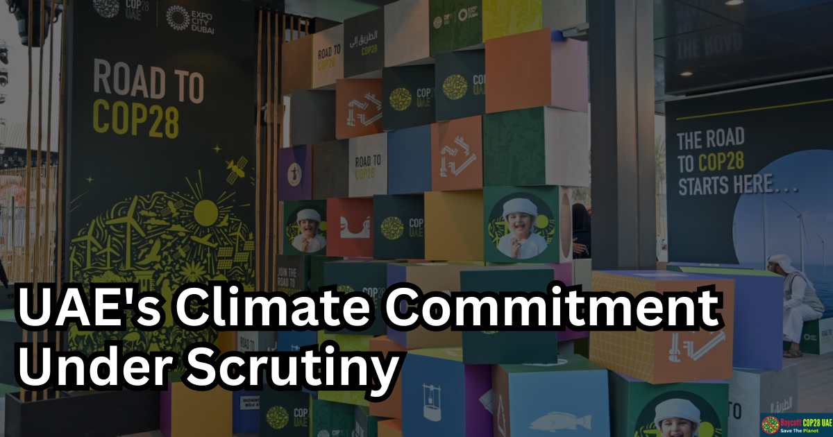 UAE's Climate Commitment Under Scrutiny as COP28 Presidency Addresses UNGA