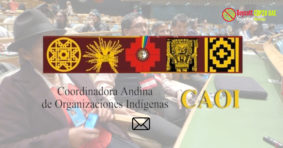 Coordinadora Andina de Organizaciones Indígenas